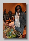 125  Alison Lovell with her purchases  {PDS]